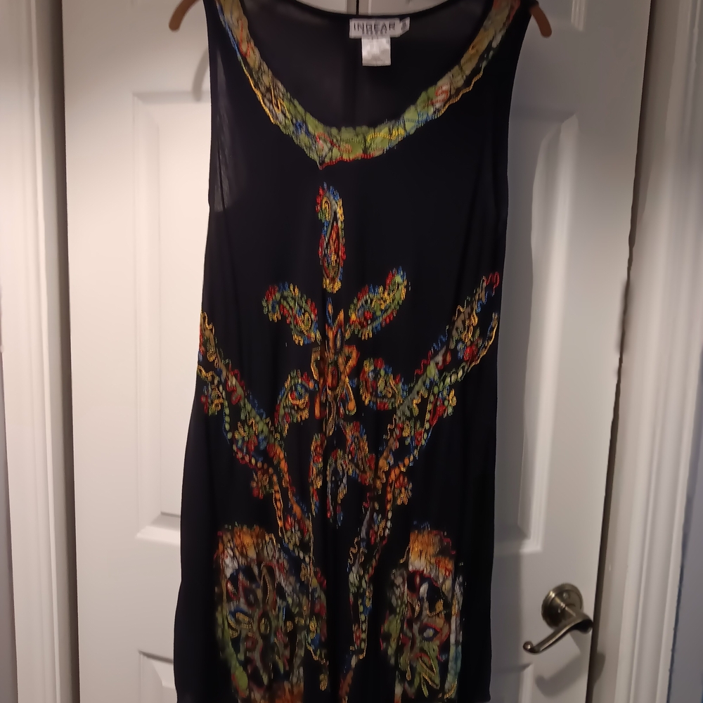Ingear Black Sleeveless Dress